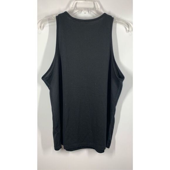 Nike Women's Polyester Pullover Dri-Fit Activewear Tank Top Black Size Medium - Picture 6 of 6